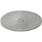 Ekena Millwork Madrid Ceiling Medallion, Hand-Painted Frost, 24 3/4"W x 12 1/2"H x 1 3/4"P CM24X12MAFRF - alternate 1